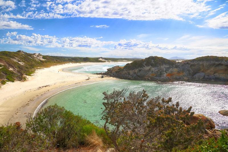 nanarup beach dall'alto
